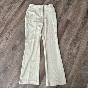 H&M High waste cream pants